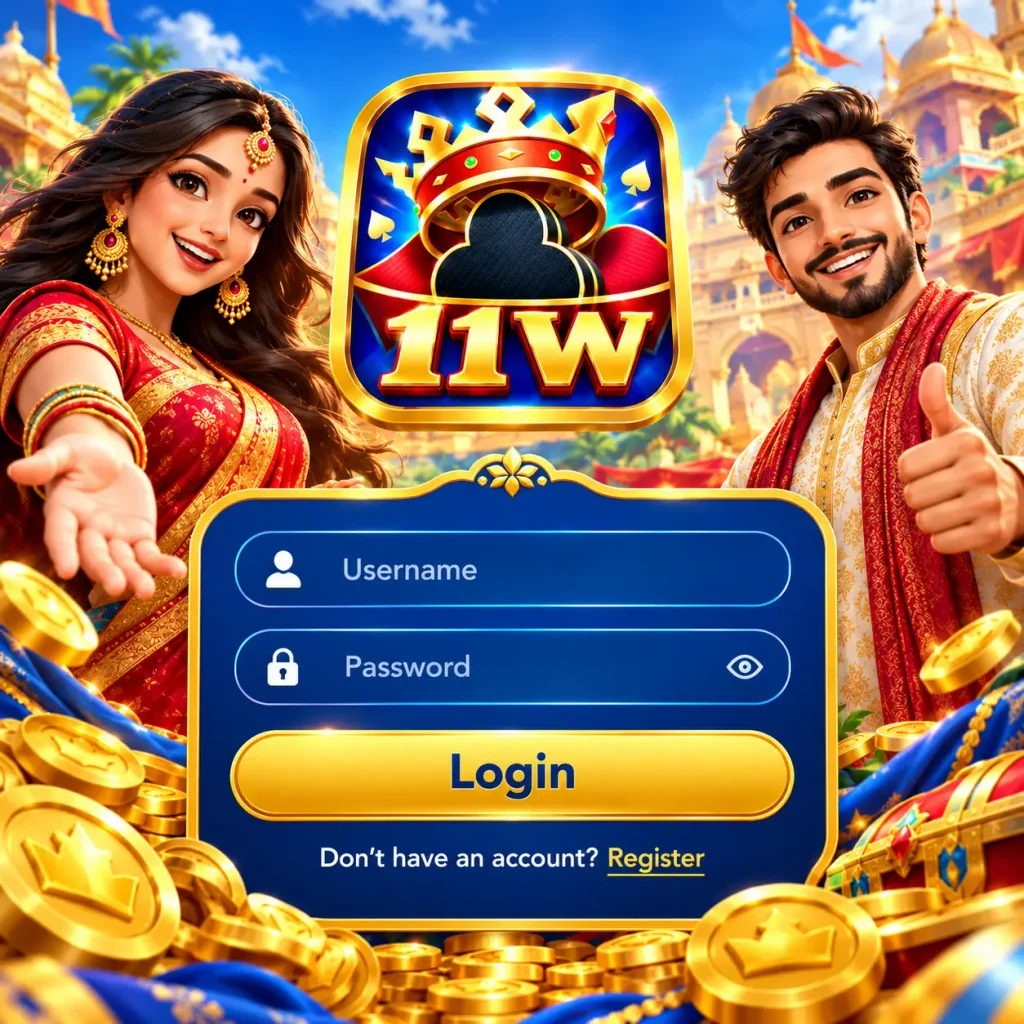 Official 11W Login portal page displayed on a mobile smartphone with secure 256-bit SSL encryption.